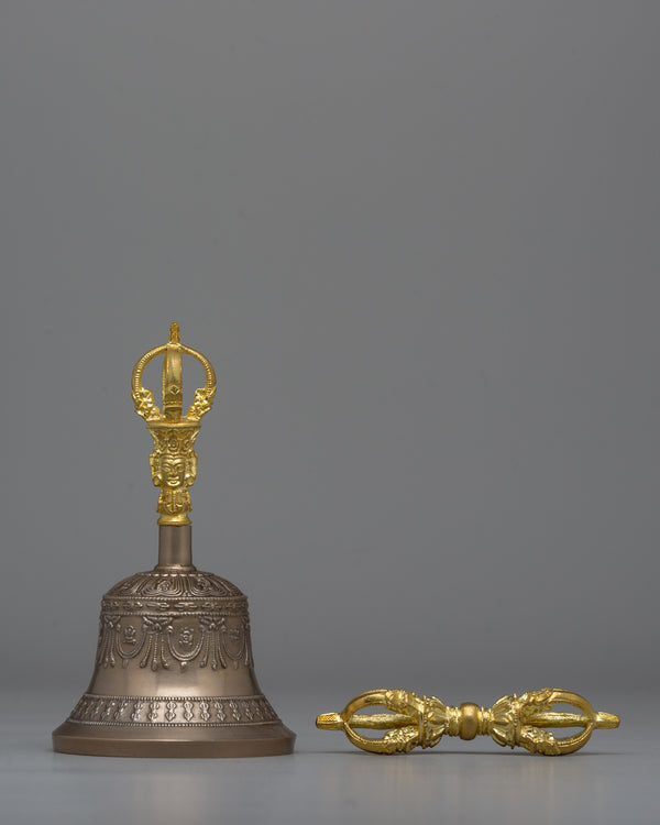 Tibetan Bell and Vajra Set