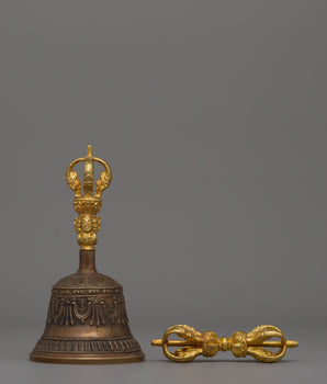 Tibetan Buddhist Dorje and Ghanta Set
