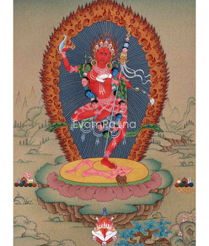 Discover the Mystical Vajravarahi Thangka