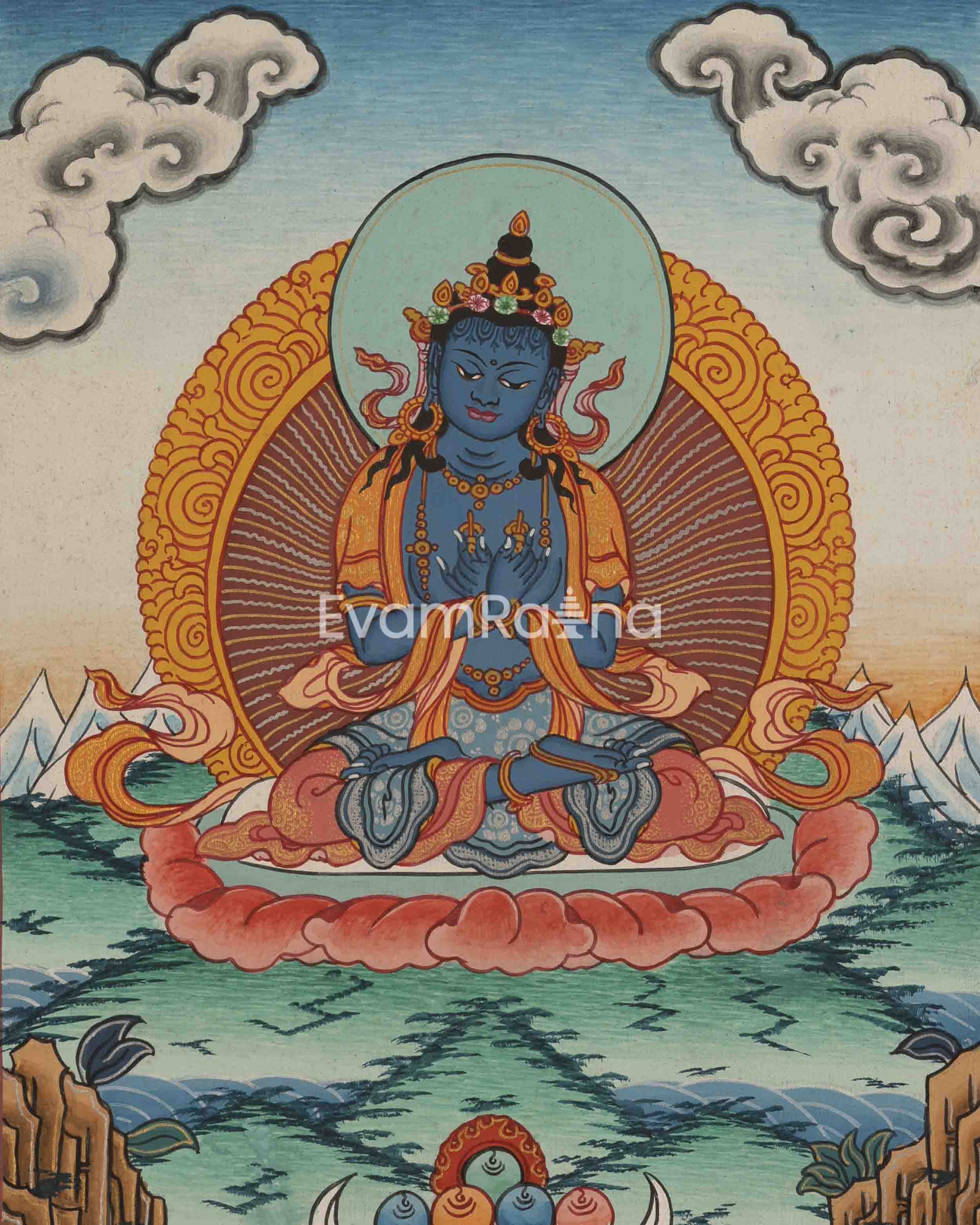 Vajradhara Dorje Chang Thangka