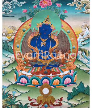 Vajradhara Original Hand Painted Thangka