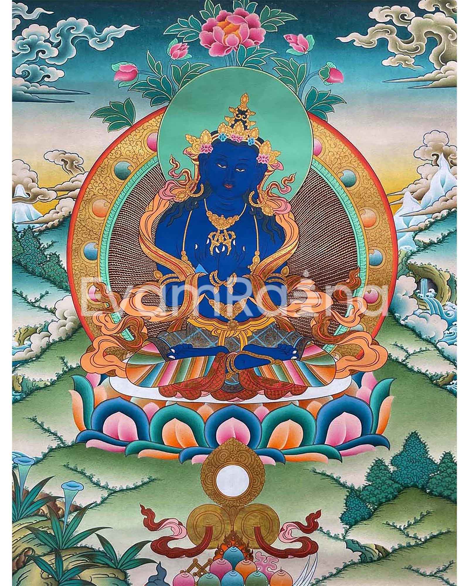 Vajradhara Original Hand Painted Thangka