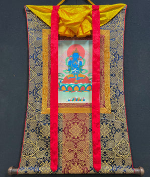 Brocade For Vajradhara Thangka