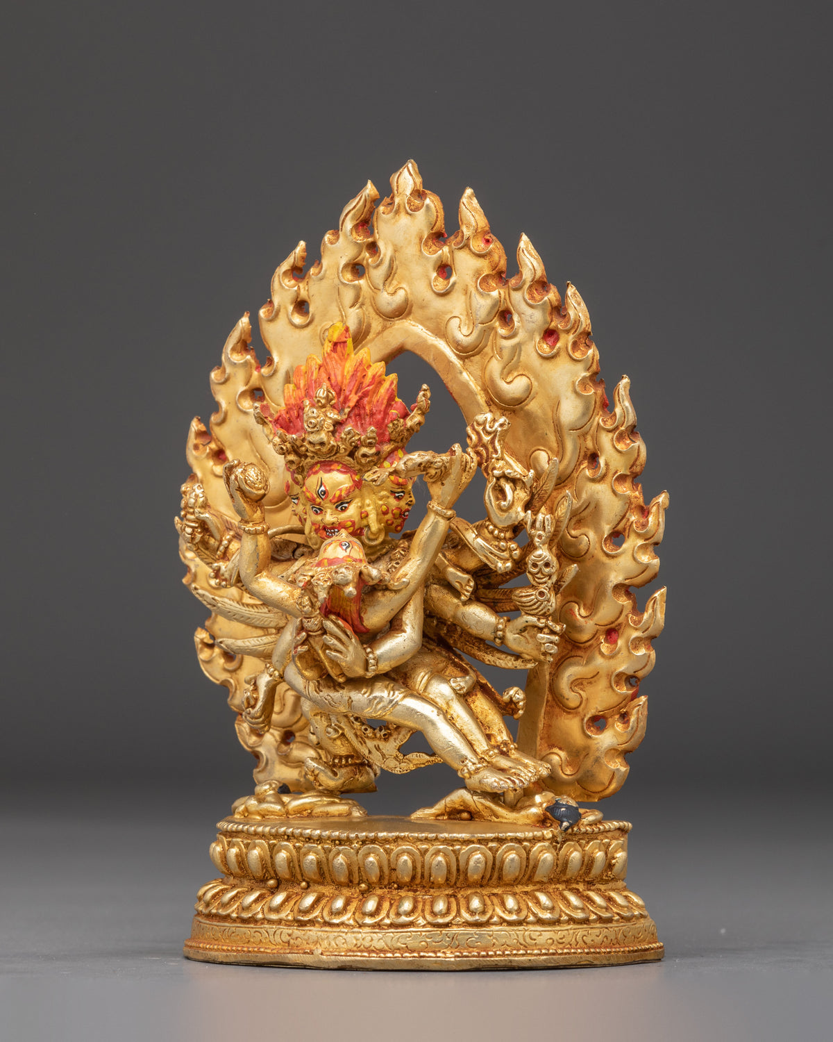 Vajrakilaya Statue for Protection | Sacred Tibetan Deity