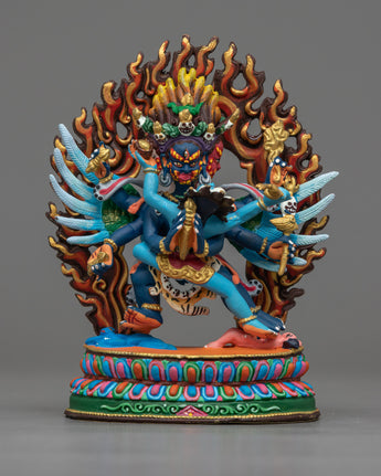 Miniature Vajrakilaya Statue