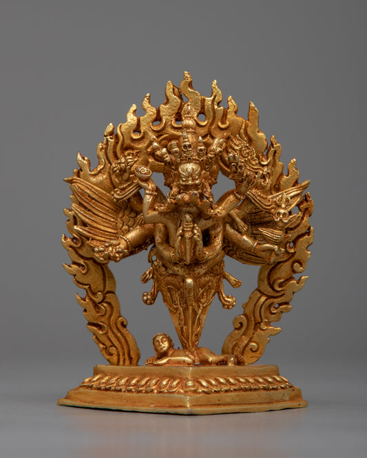 Machine Made Vajrakilaya Statue