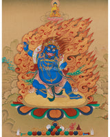 Wrathful Vajrapani Artwork