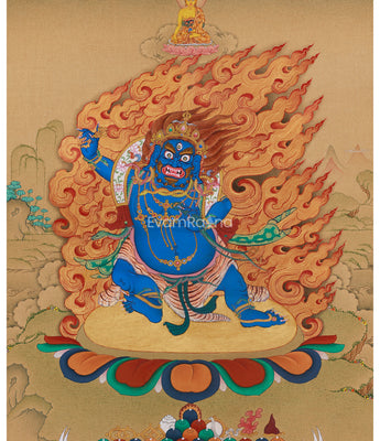 Wrathful Vajrapani Artwork