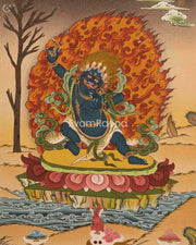 Vajrapani Thangka