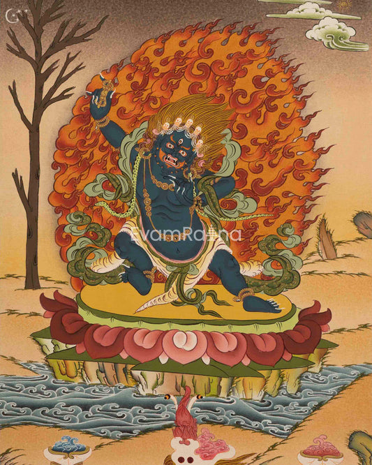 Vajrapani Thangka