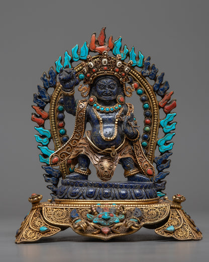 Vajrapani Lapis Statue 