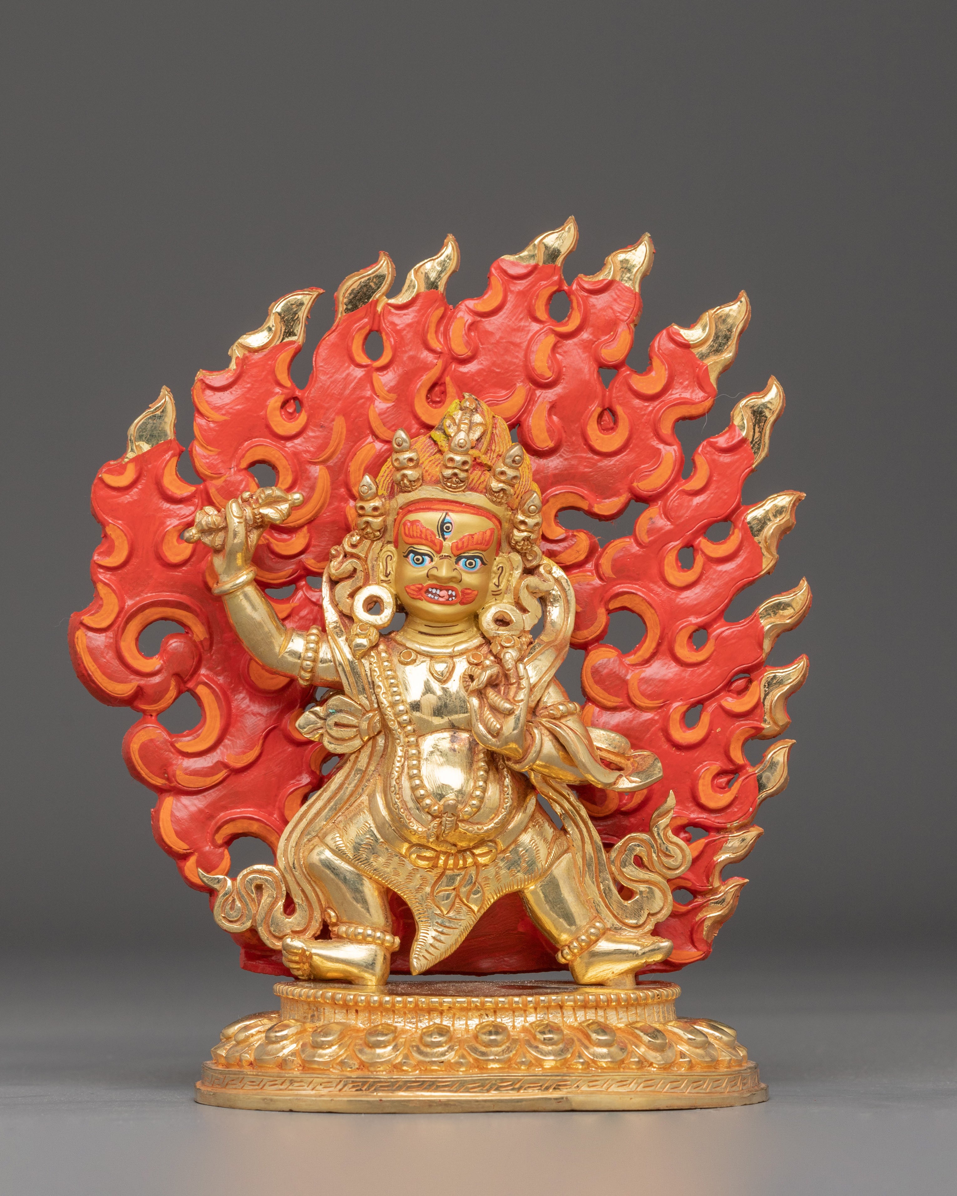Wrathful Bodhisattva Vajrapani Statue | Powerful Buddha for Protection and Strength