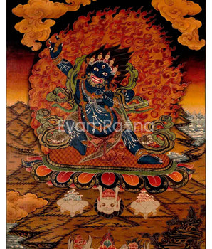 Vajrapani Thangka