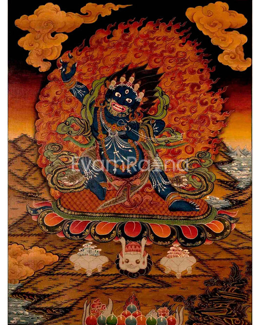 Vajrapani Thangka