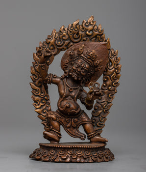 Wrathful Vajrapani Statue