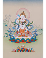 Purification Deity Vajrasattva Thangka