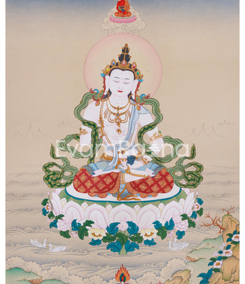 Vajrasattva with Amitabha Buddha 