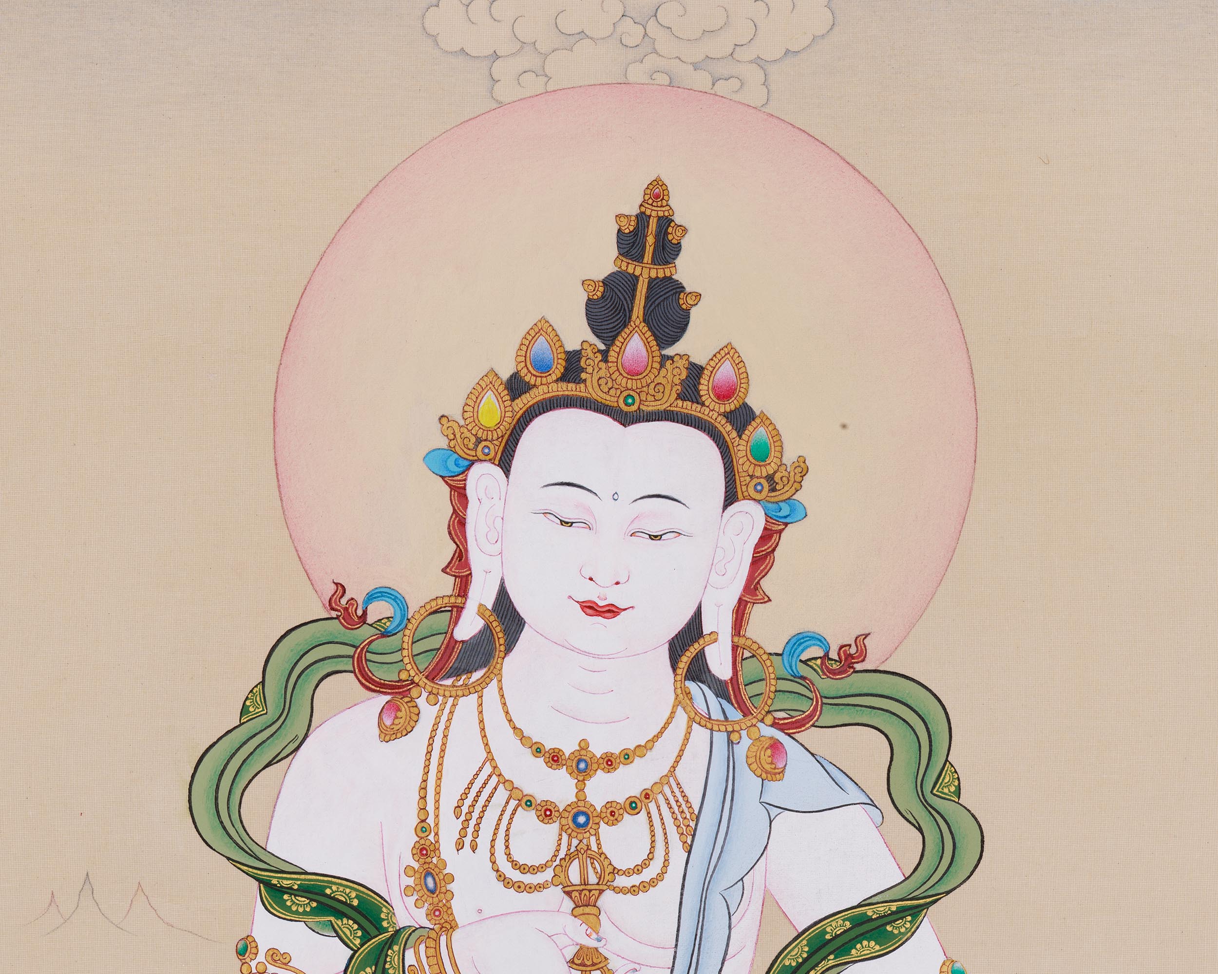 Vajrasattva with Amitabha Buddha | Purification and Compassionate Wisdom