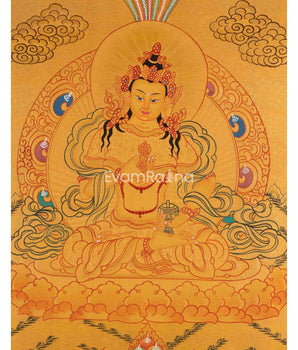 Hand-Painted Vajrasattva Thangka