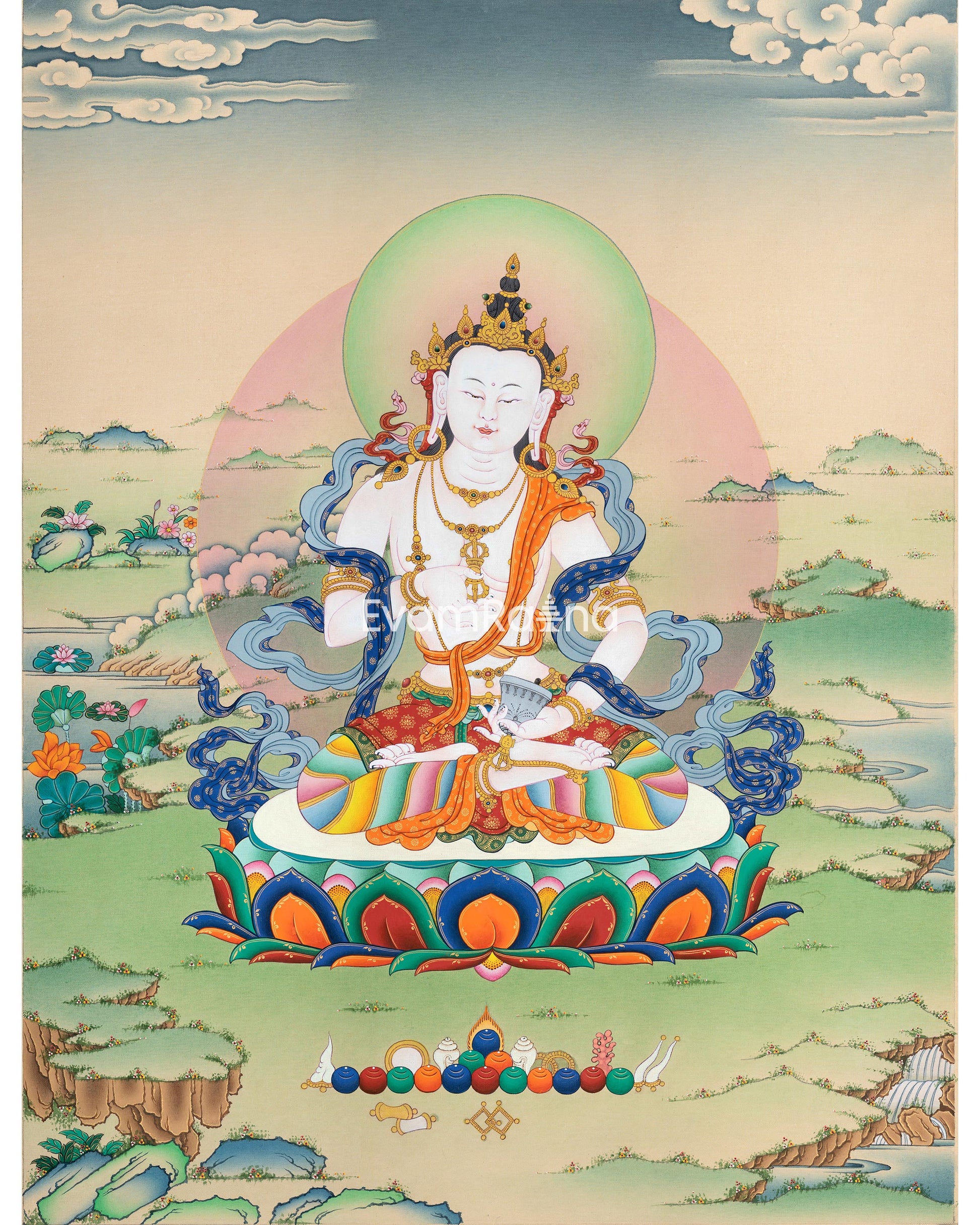 Vajrasattva Meditation Print