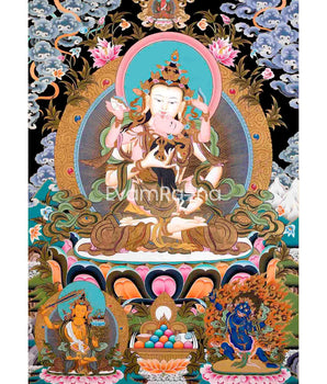 Vajrasattva Shakti Thangka