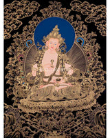 Vajrasattva Shakti Thangka 