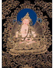 Vajrasattva Shakti Thangka