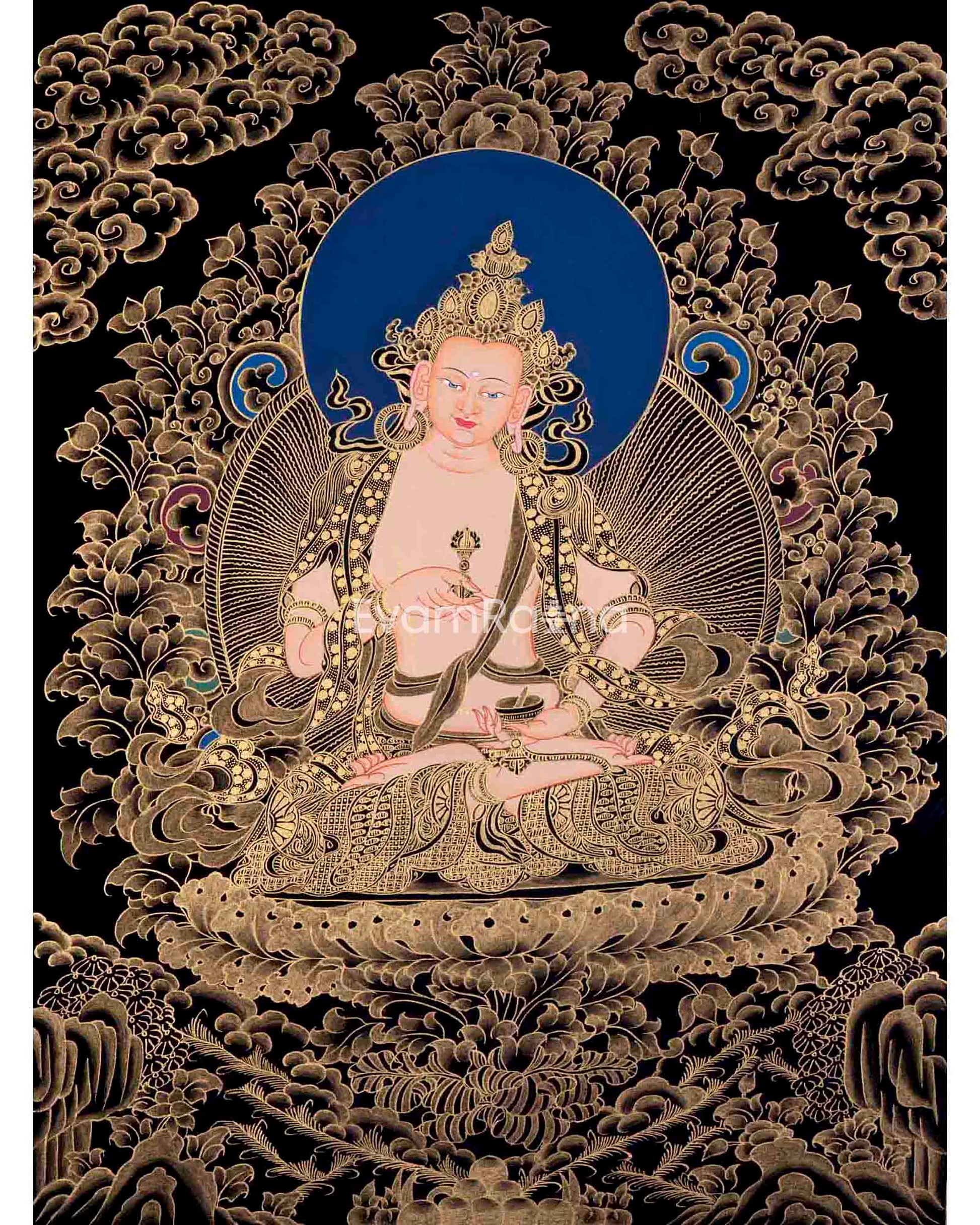 Vajrasattva Shakti Thangka
