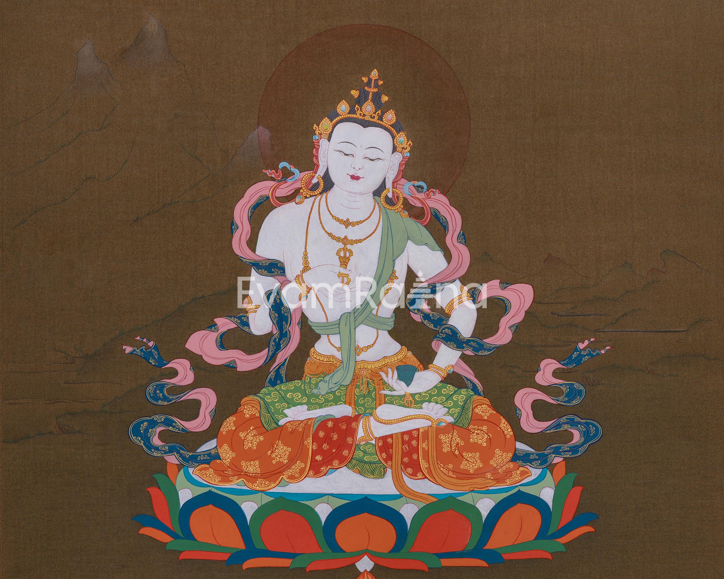 Authentic Traditional Dorje Sempa | Vajrasattva in Karma Gadri Style