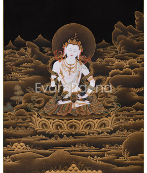 Sacred Buddha Vajrasattva Thangka
