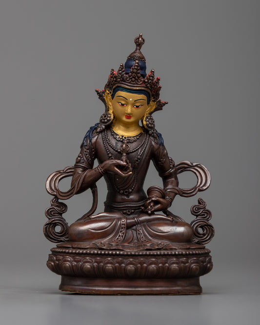 Machine Made Copper Vajrasattva Statue