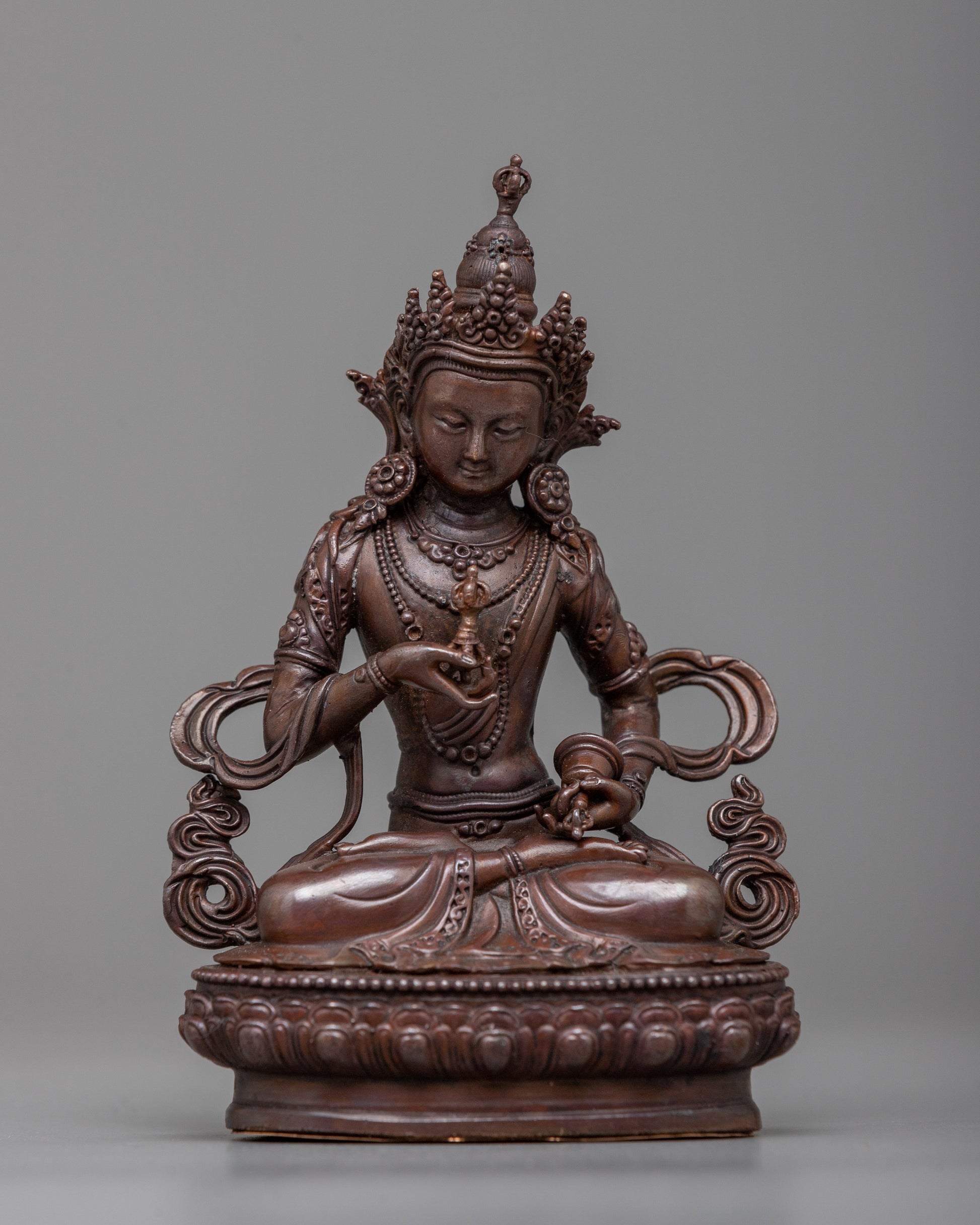 Copper Machine Made Vajrasattva Statue