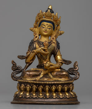 Vajrasattva Buddha Handmade Statue | Sacred Buddhist Art