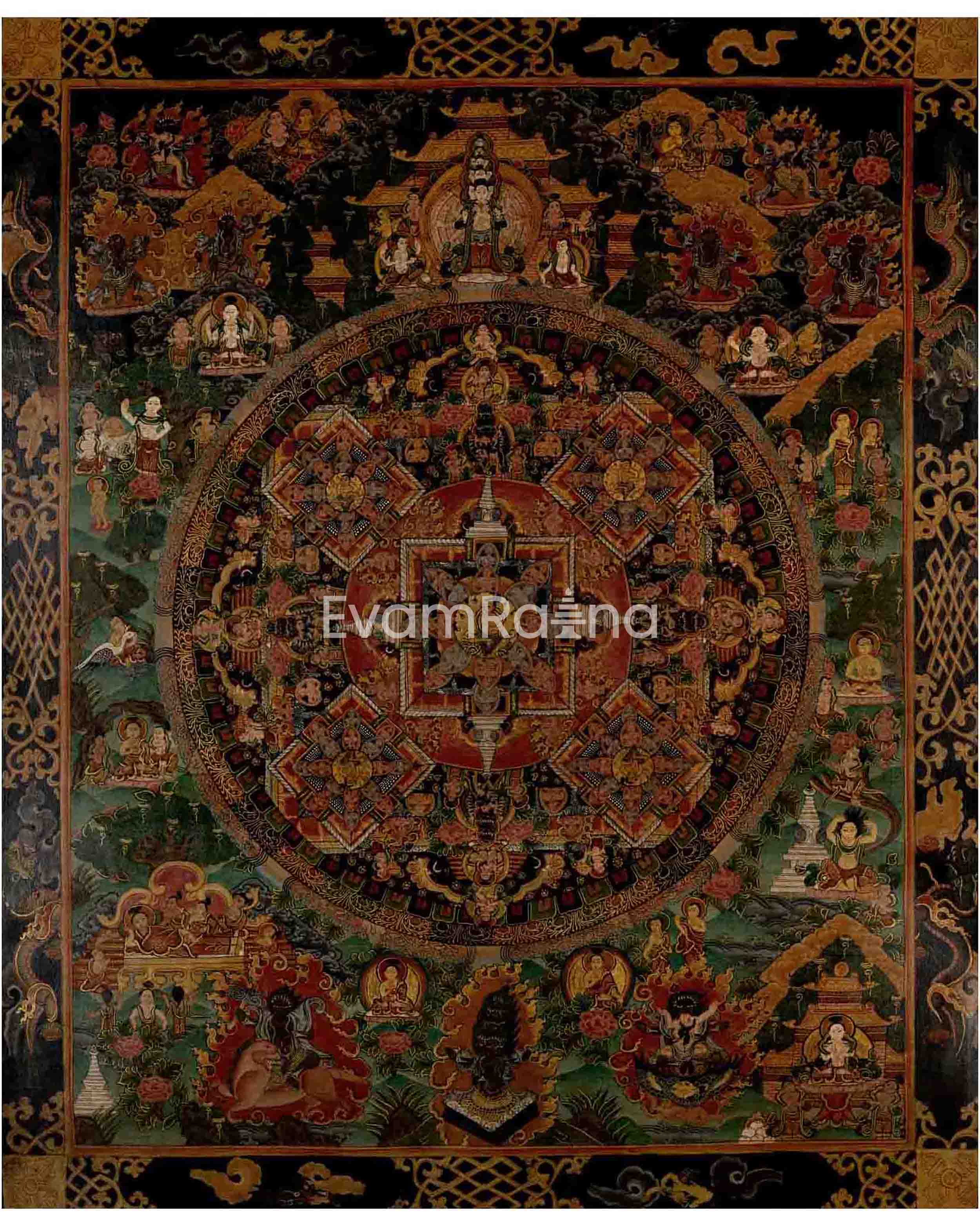 Yogini Mandala Thangka