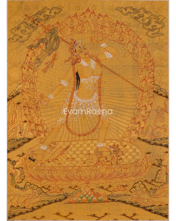 Vajravarahi Yogini Mandala Thangka