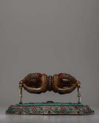 Crystal Vajra with Stand