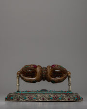 Crystal Vajra with Stand