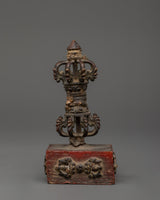 Himalayan Copper Vajra stand