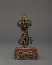 Himalayan Copper Vajra stand