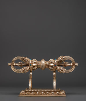 Tibetan Ritual Vajra with Stand