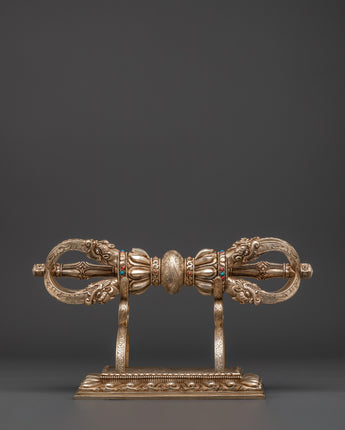 Tibetan Ritual Vajra with Stand