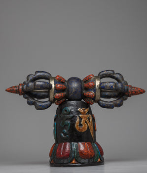 Wooden Base Vajra 