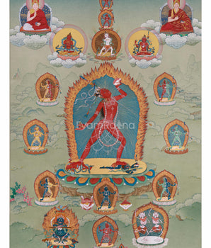 Vajrayogini, Tantric Deity Thangka
