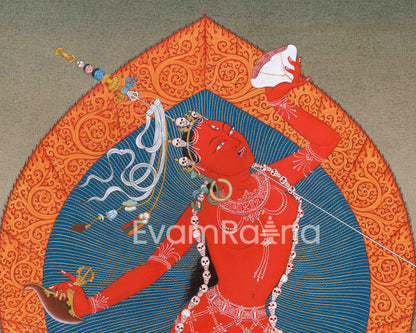 Vajrayogini Thangka: Transdence Dakini Art