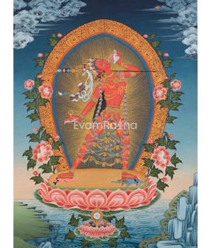 Vajrayogini Thangka in Tibetan Style