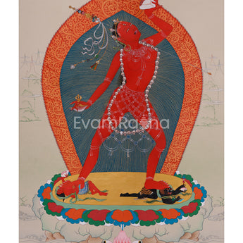 The Red Dakini, Vajrayogini | Enlightened Wisdom & Transformation