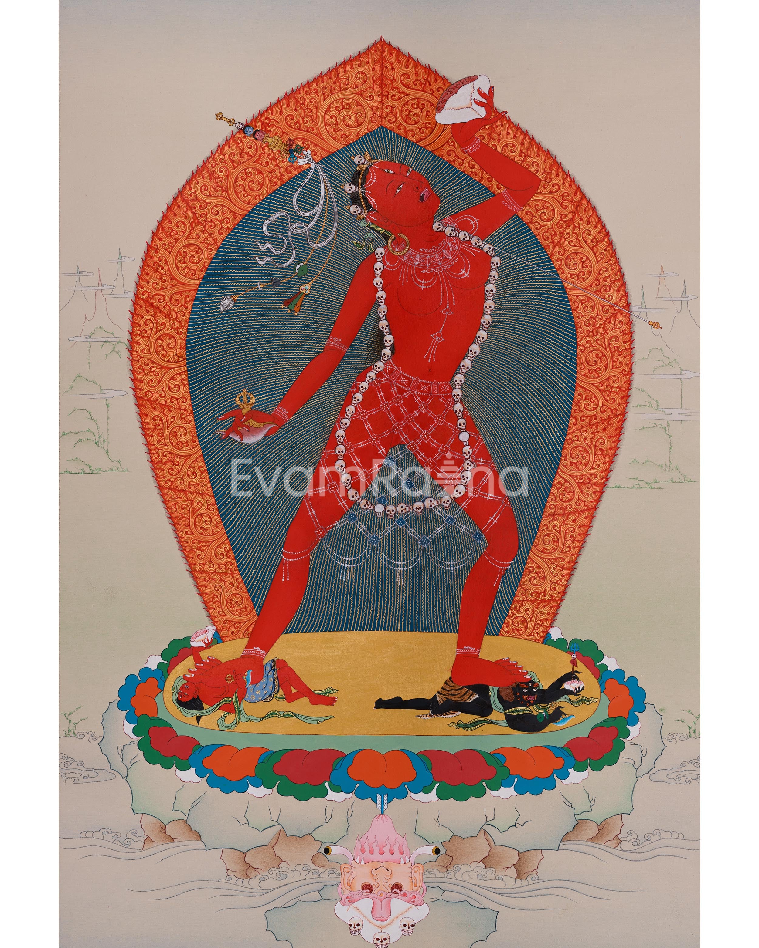 The Red Dakini, Vajrayogini | Enlightened Wisdom & Transformation