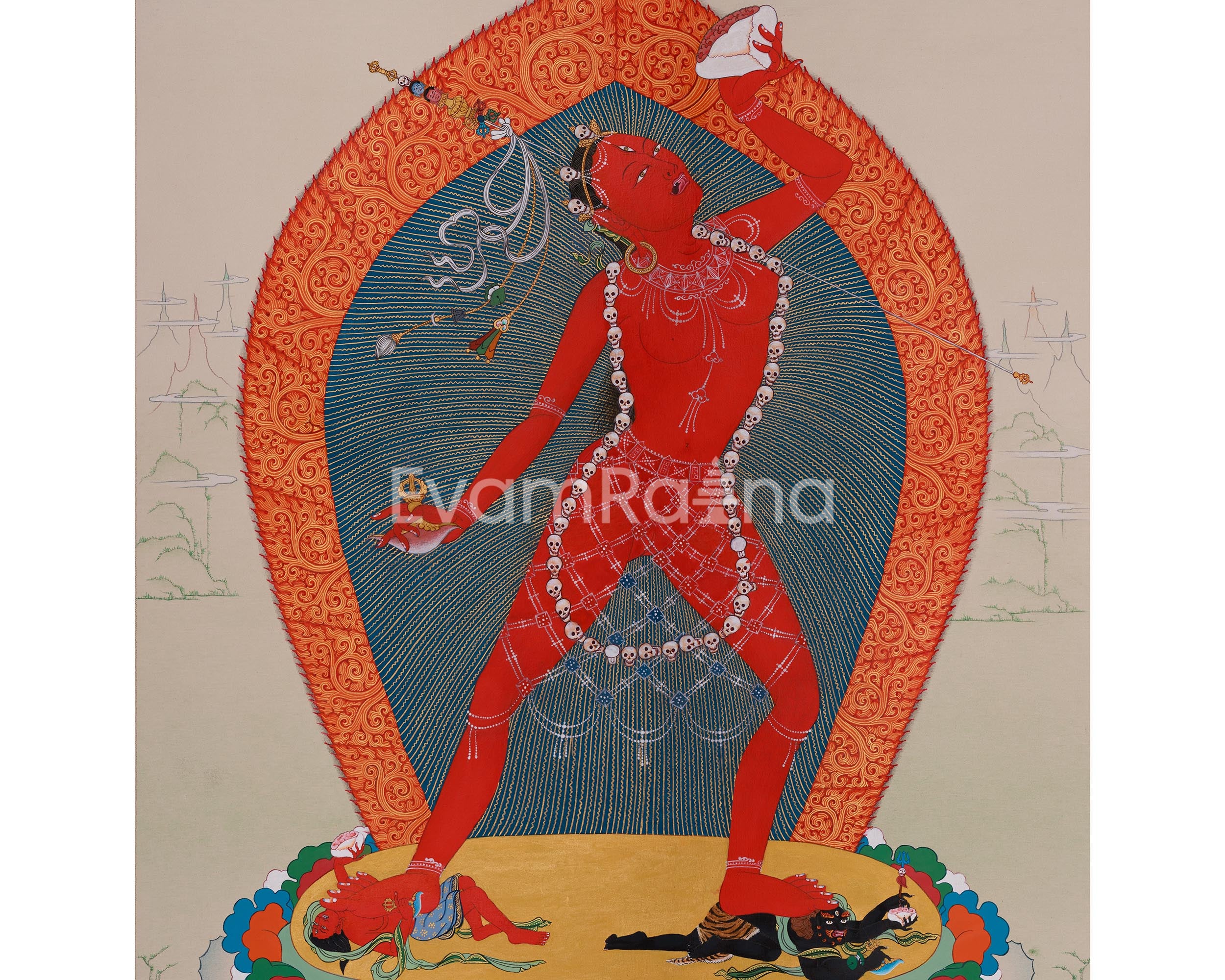 The Red Dakini, Vajrayogini | Enlightened Wisdom & Transformation