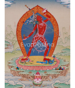 Tibetan Vajrayogini Painting 