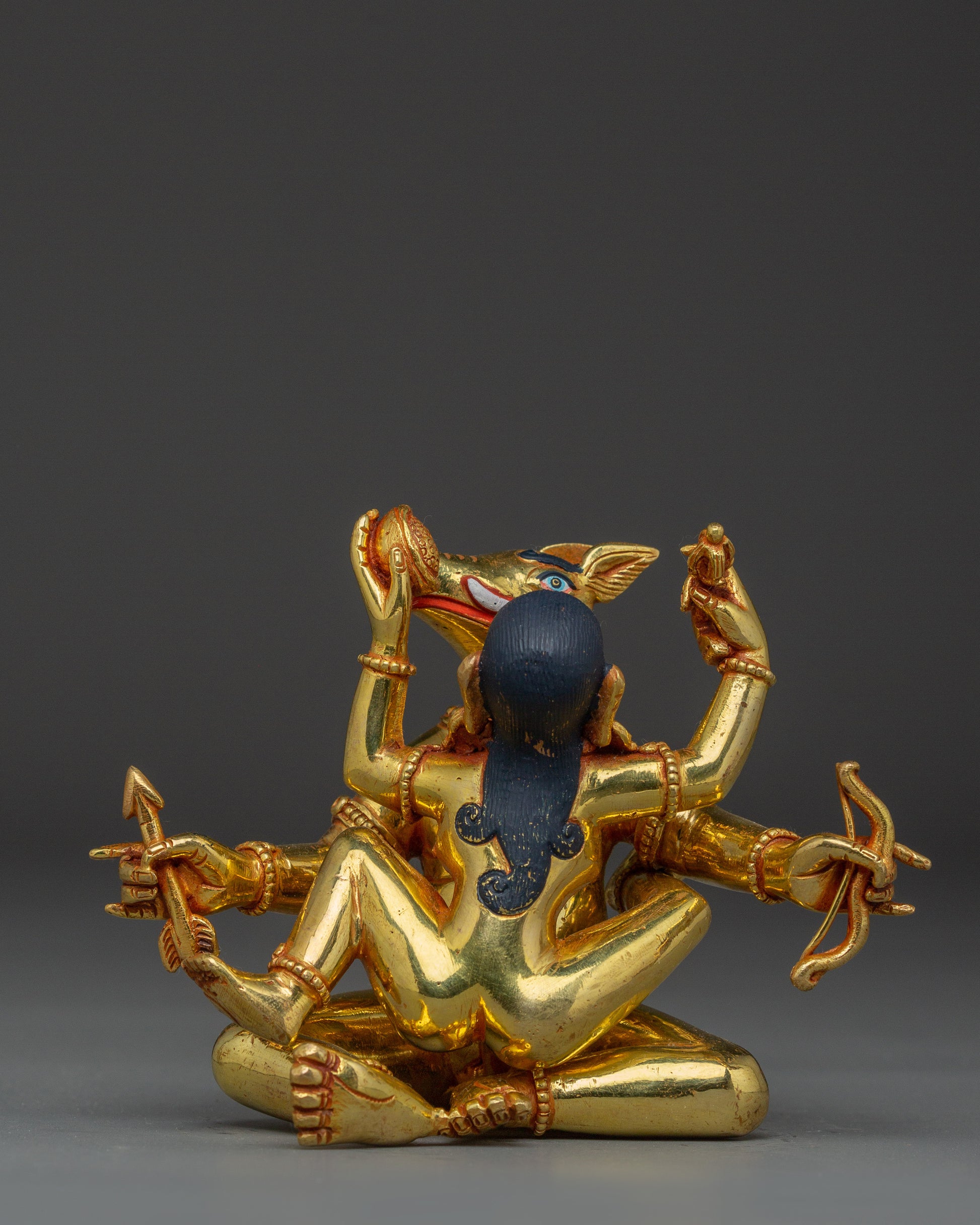 Varaha with Consort Statue